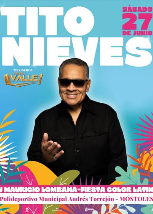 Cartel de Concierto de Tito Nieves en Madrid