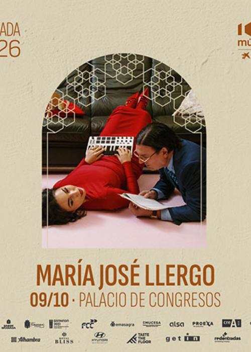 Cartel de Concierto de María José Llergo en Granada