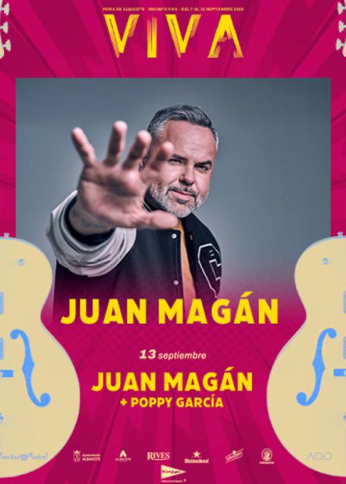 Cartel de Concierto de Juan Magán en Albacete