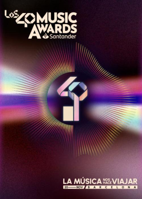 Cartel de LOS40 Music Awards 2026 en Barcelona