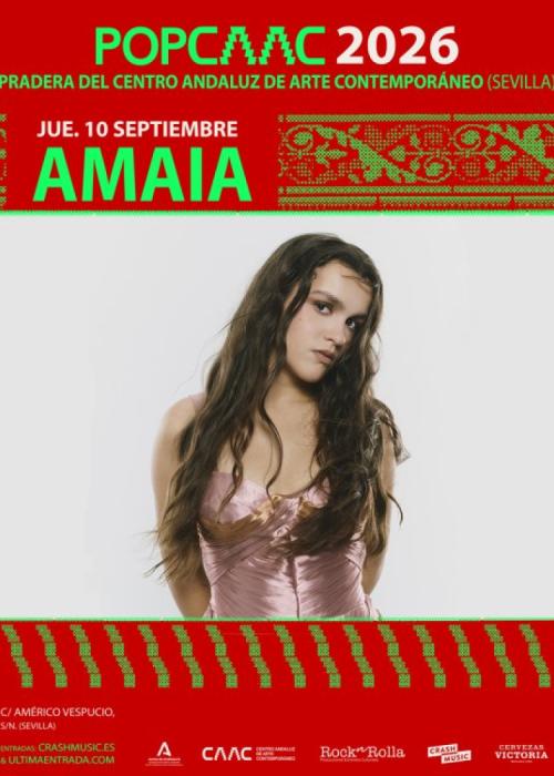 Cartel de Concierto de Amaia Miranda en Sevilla
