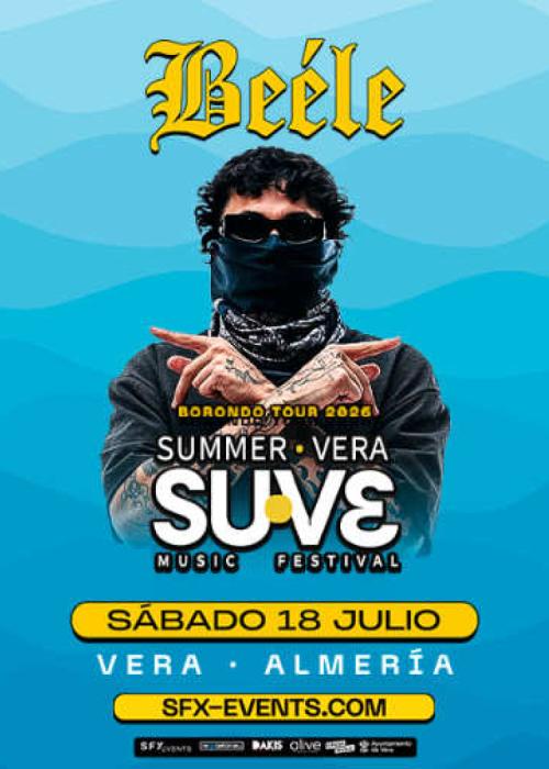 Cartel de Concierto de Beéle en Almería