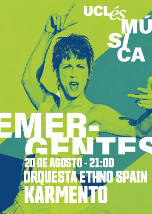 Cartel de Concierto de Karmento en Uclés - Cuenca