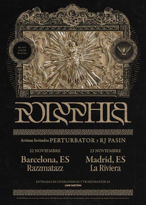 Cartel de Concierto de Polyphia en Madrid