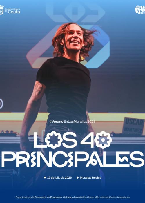 Cartel de Los 40 en Ceuta