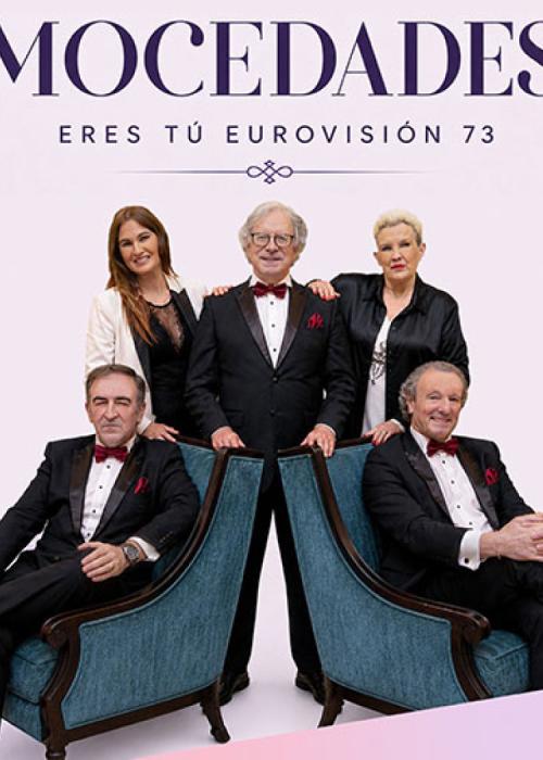 Cartel de Concierto de Mocedades en Madrid