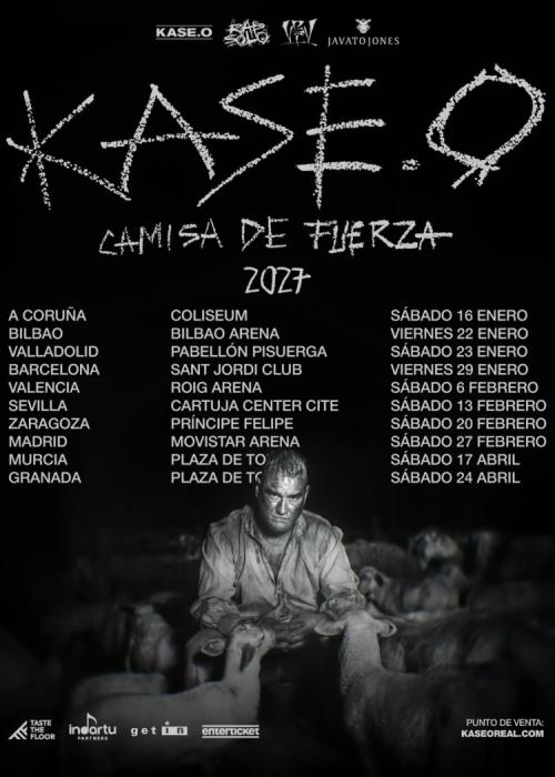 Cartel de Concierto de Kase.O en Sevilla