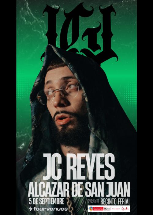 Cartel de Concierto de JC Reyes en Alcázar de San Juan