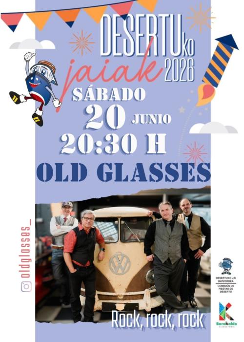 Cartel de OLD GLASSES DESERTUKO JAIETAN
