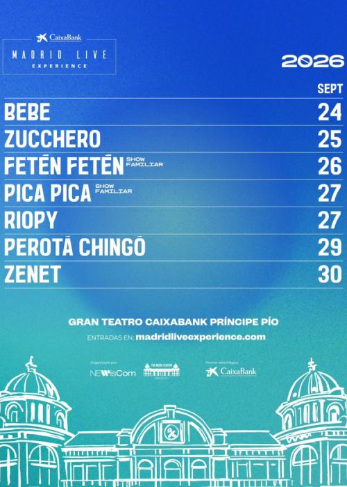 Cartel de Concierto de Fetén Fetén en Madrid
