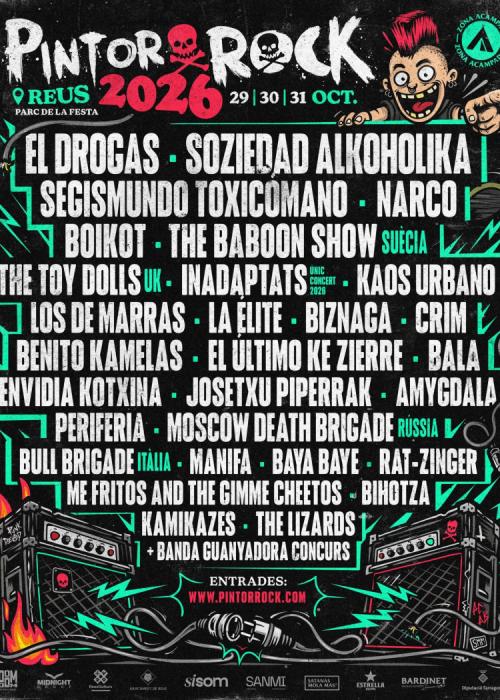 Cartel de PintorRock 2026