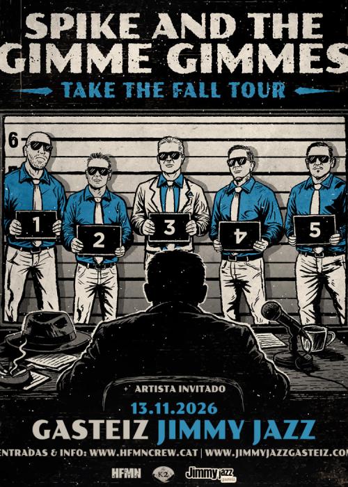 Cartel de Spike & the Gimme Gimmes en Vitoria-Gasteiz