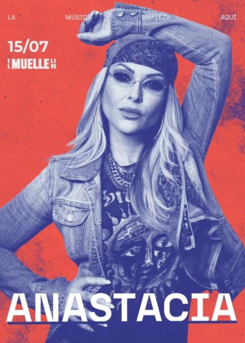 Cartel de Concierto de Anastacia en Alicante