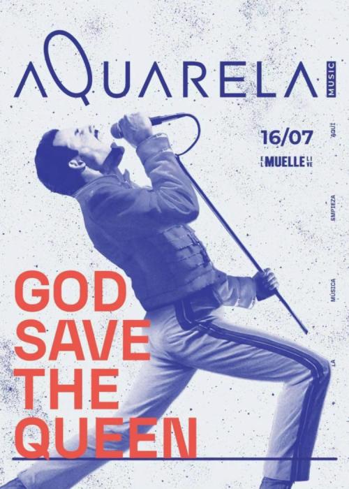 Cartel de Concierto de God Save the Queen en Alicante