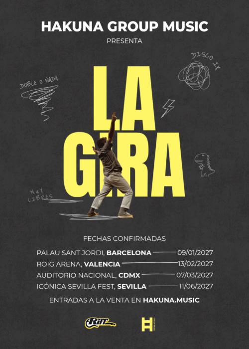 Cartel de Hakuna Group Music en Barcelona