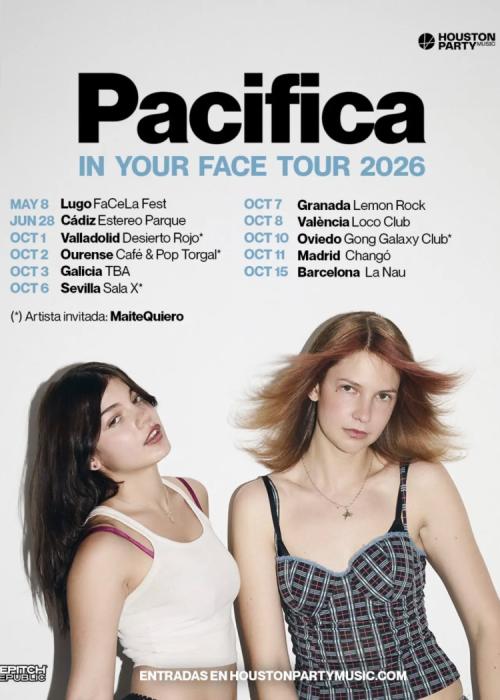 Cartel de Concierto de Pacífica en Granada