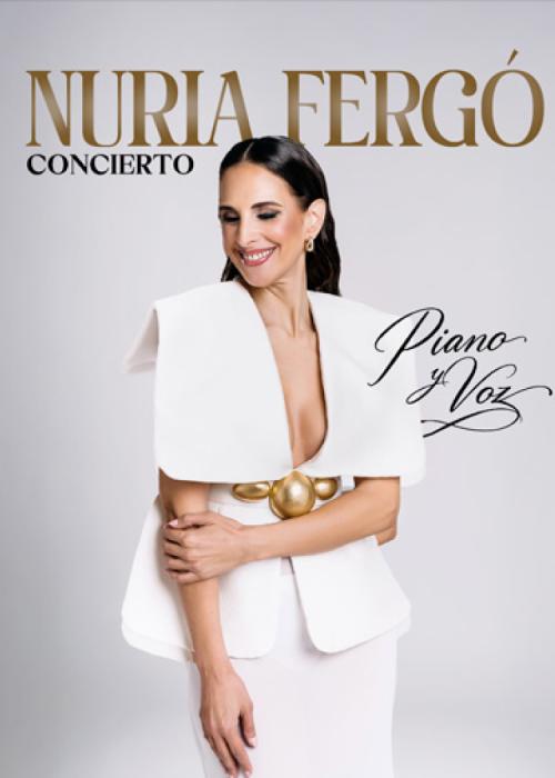 Cartel de Concierto de Nuria Fergó en Madrid (20 de Agosto)