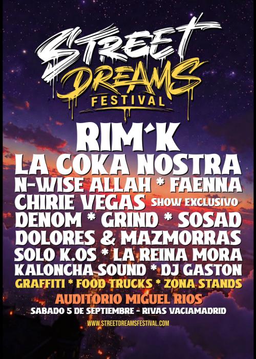 Cartel de Street Dreams Festival 2026