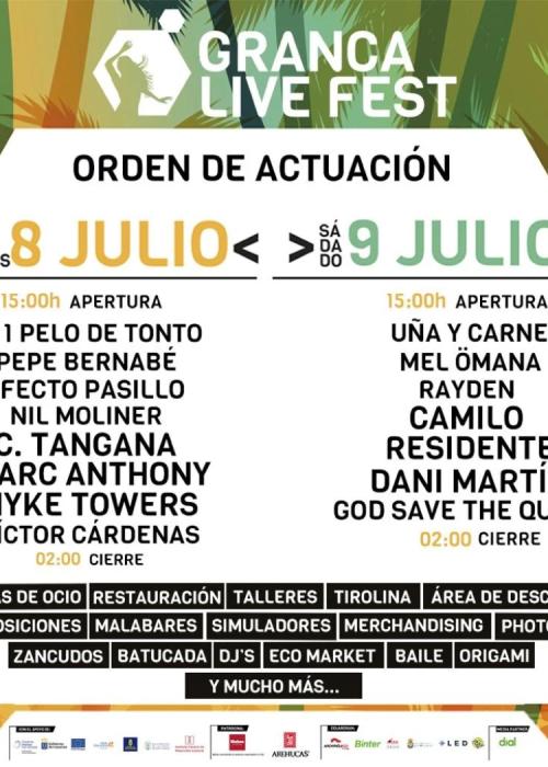 Cartel de Granca Live Fest 2022