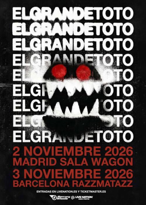 Cartel de Concierto de ElGrandeToto en Madrid