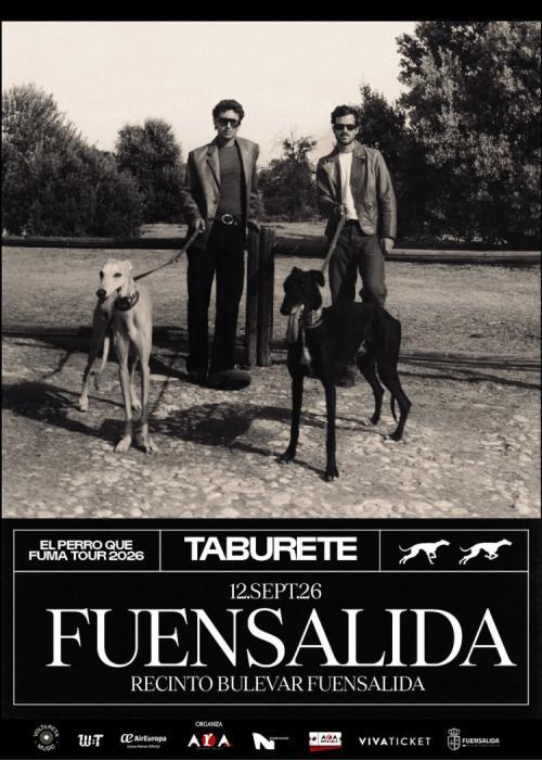 Cartel de Concierto de Taburete en Toledo