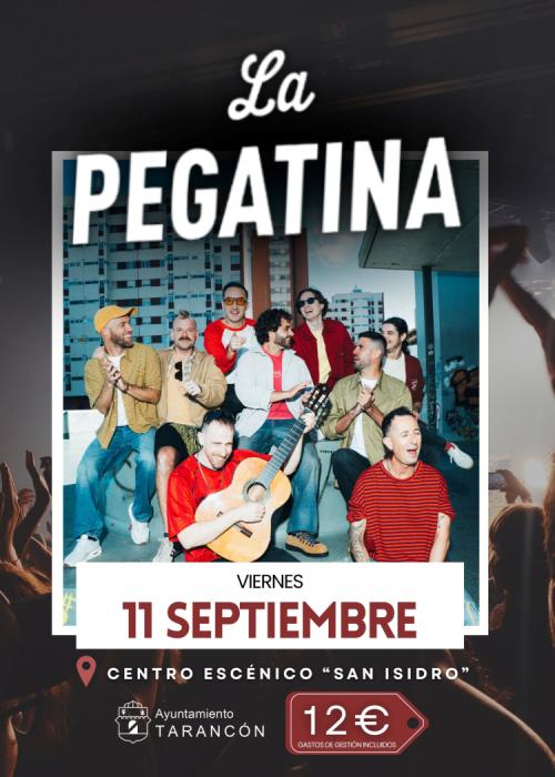 Cartel de La Pegatina en Tarancón