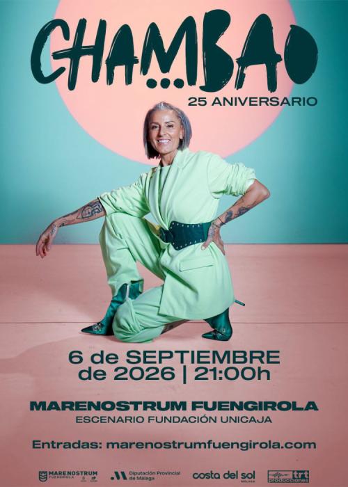 Cartel de Concierto de Chambao en Fuengirola