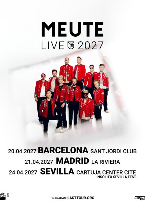 Cartel de Concierto de MEUTE en Sevilla