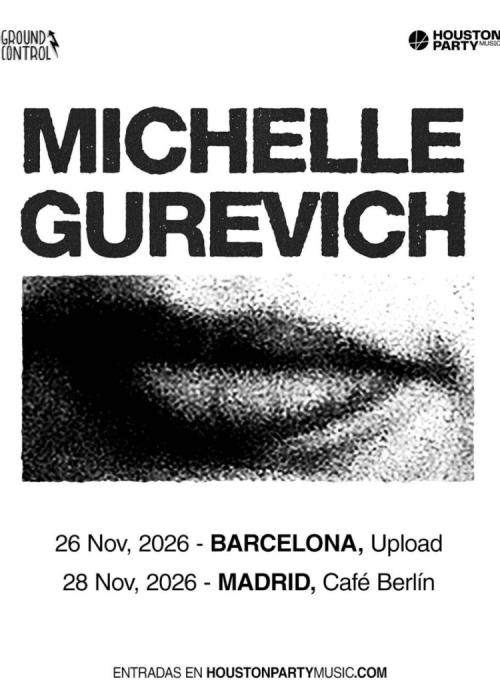 Cartel de Concierto de Michelle Gurevich en Madrid