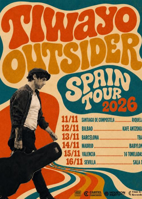 Cartel de Concierto de Tiwayo en Sevilla