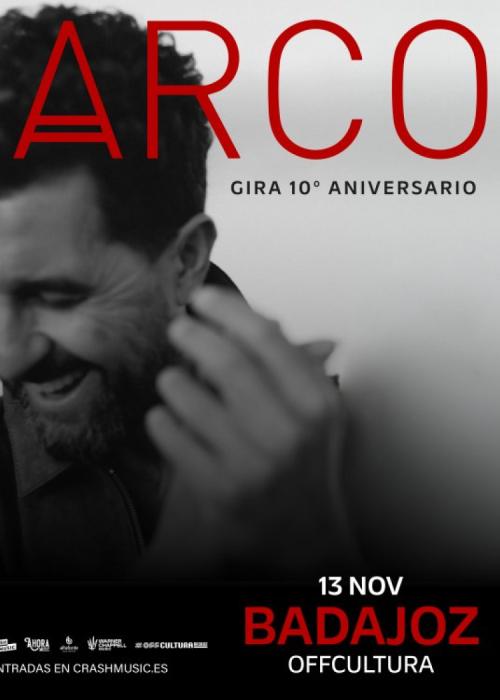 Cartel de Concierto de Arco en Badajoz