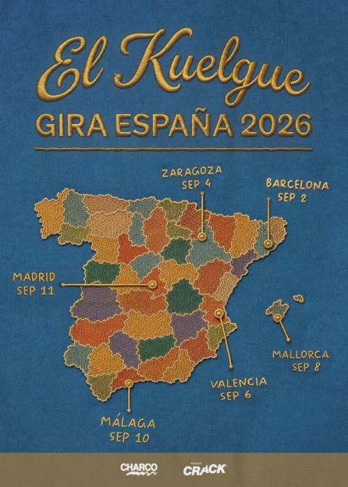 Cartel de El Kuelgue en Madrid