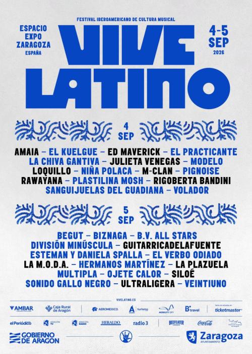 Cartel de Vive Latino España 2026