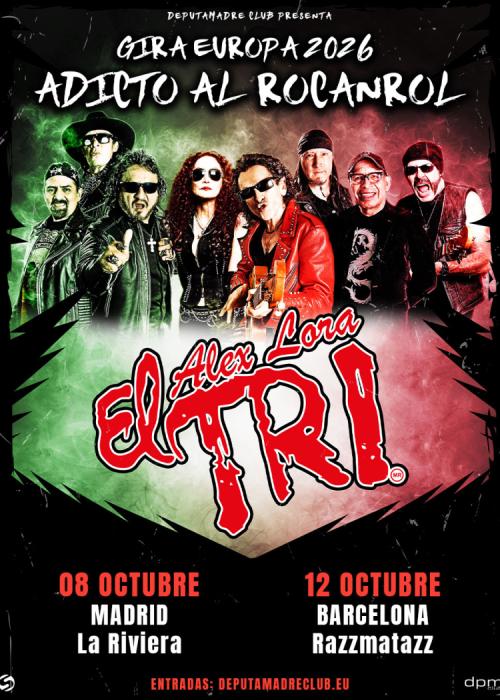 Cartel de El Tri en Madrid