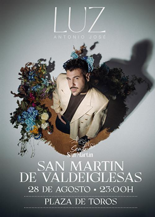 Cartel de Concierto de Antonio José en San Martín de Valdeiglesias