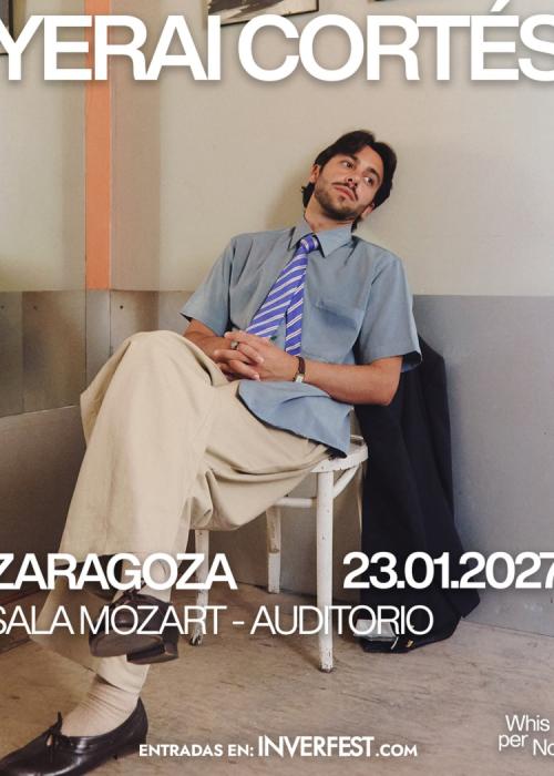 Cartel de Concierto de Yerai Cortés en Zaragoza