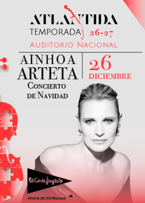 Cartel de Concierto de Ainhoa Arteta en Madrid