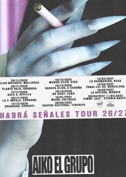 Cartel de Aiko El Grupo en Donostia