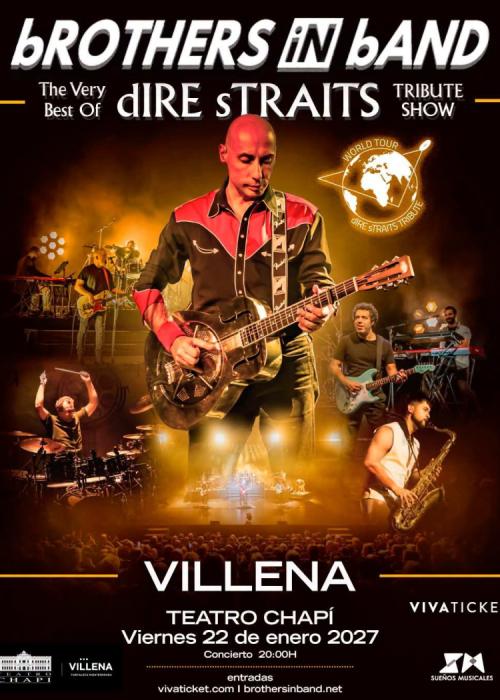 Cartel de bROTHERS iN bAND en Villena