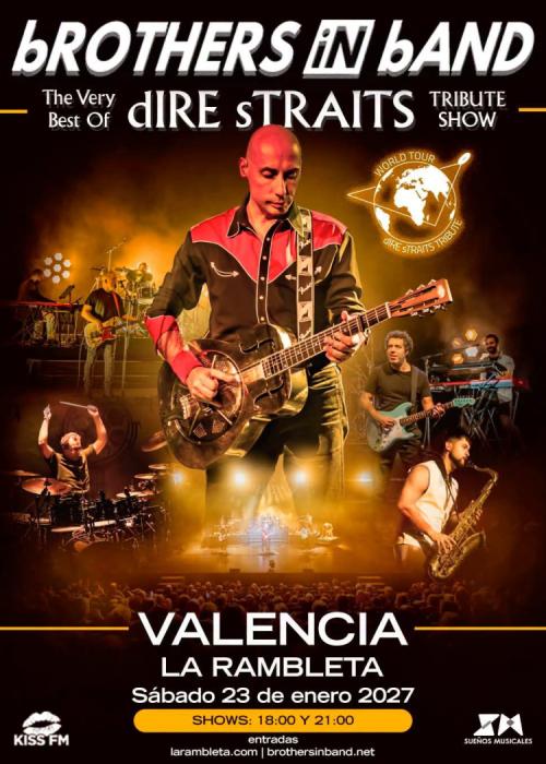 Cartel de bROTHERS iN bAND en Valencia (21:00)