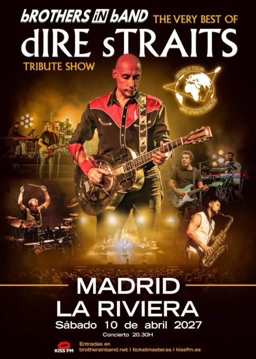 Cartel de bROTHERS iN bAND en Madrid