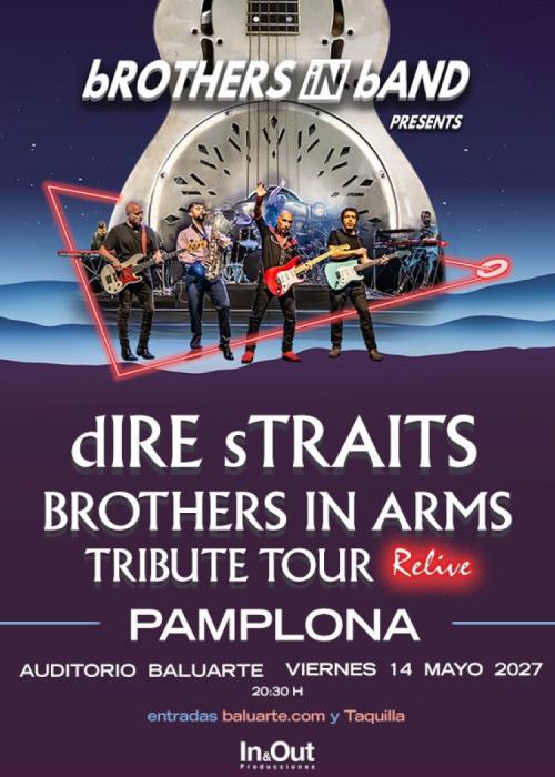 Cartel de bROTHERS iN bAND en Pamplona