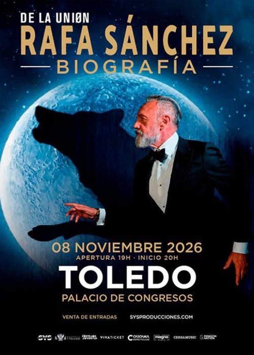 Cartel de Concierto de Rafa Sánchez en Toledo