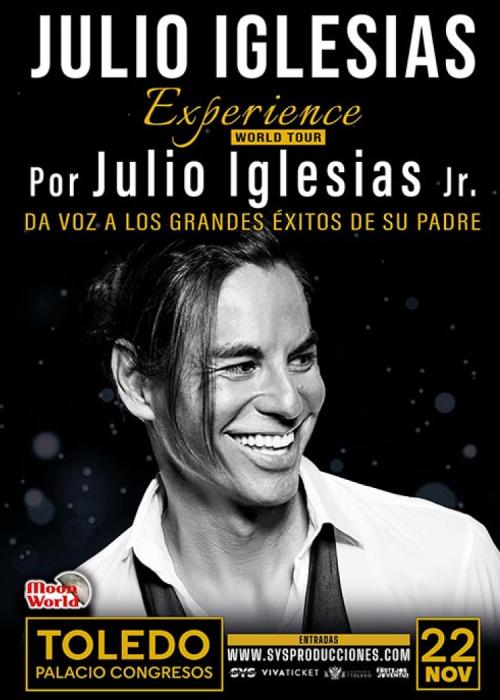 Cartel de Concierto de Julio Iglesias Jr. en Toledo