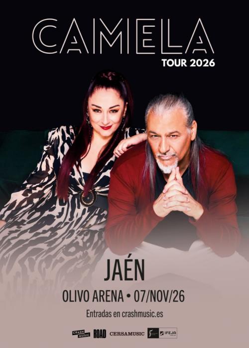 Cartel de Concierto de Camela en Jaén