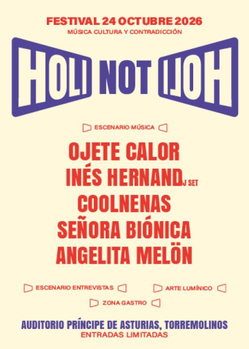 Cartel de Festival Holi Not Holi Torremolinos 2026