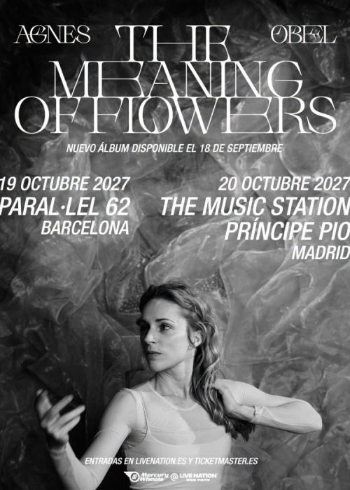 Cartel de Concierto de Agnes Obel en Barcelona