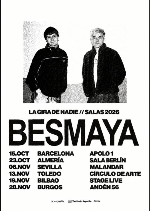 Cartel de Concierto de Besmaya en Alnería