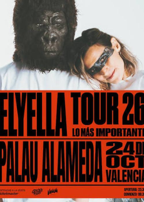 Cartel de Concierto de Elyella en Valencia