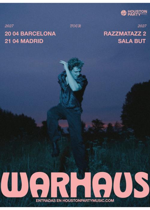 Cartel de Concierto de Warhaus en Madrid